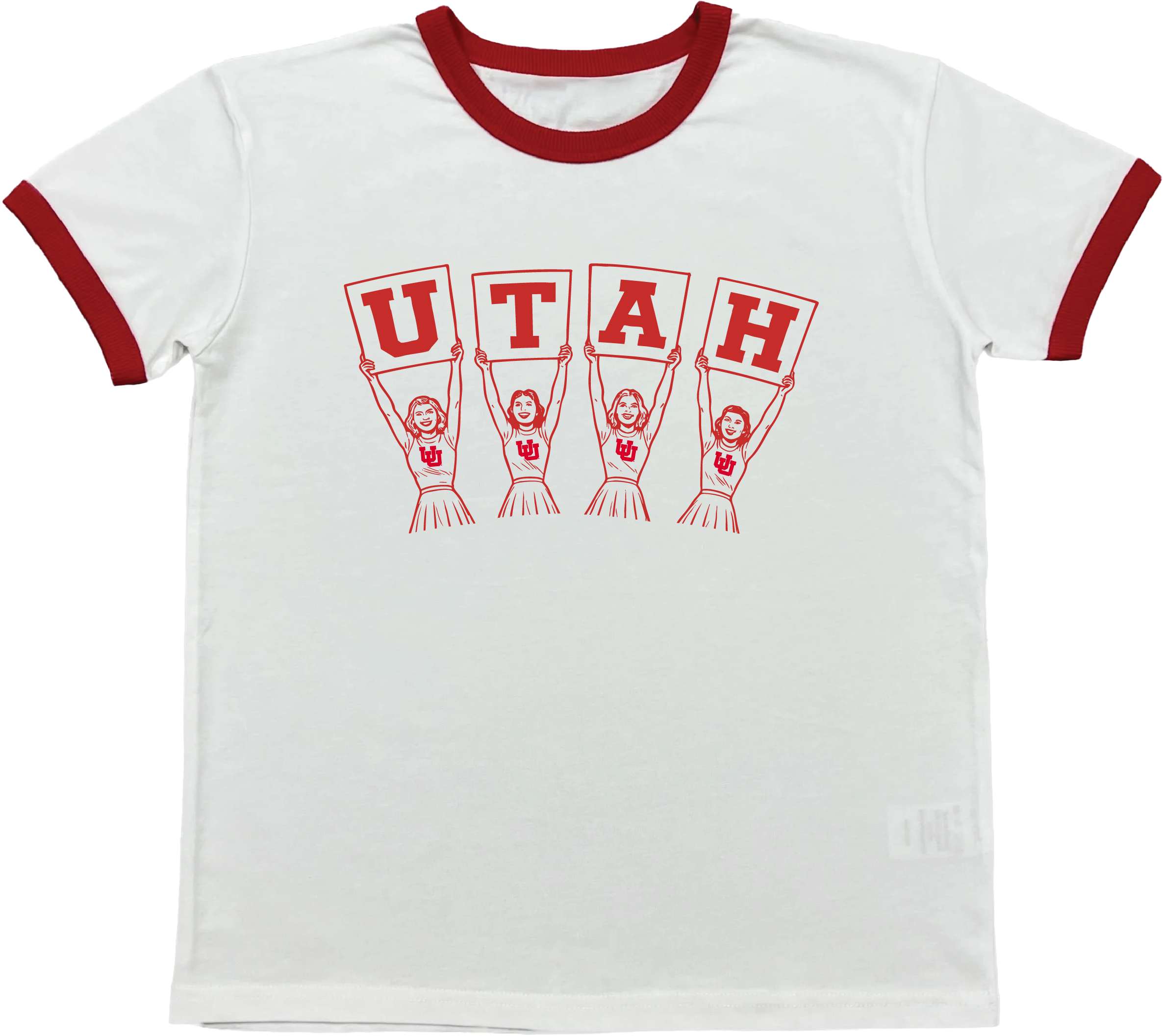 Utah Spirit Team Oval Ringer Tee