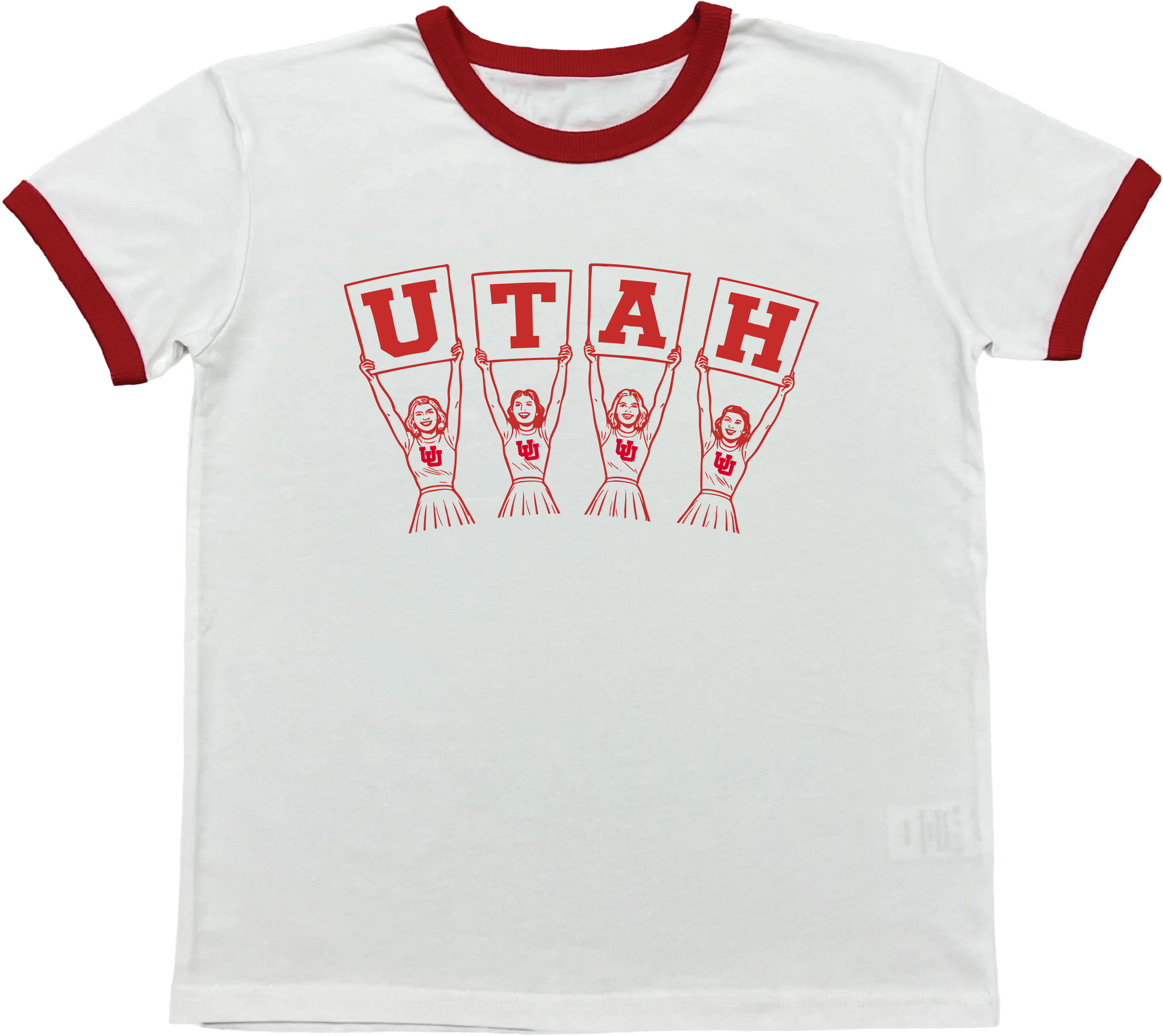 Utah Spirit Team Oval Ringer Tee